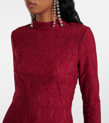 Open-back lace minidress | Rotate