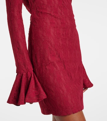 Open-back lace minidress | Rotate