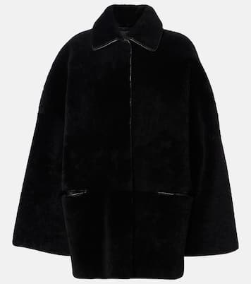 Oversize-Jacke aus Shearling | Toteme
