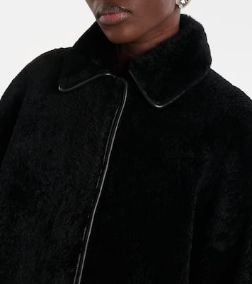 Oversize-Jacke aus Shearling | Toteme