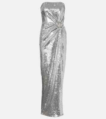 Abito lungo con paillettes | Roland Mouret