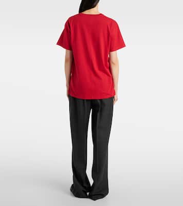 T-shirt Ash in cotone e seta | The Row