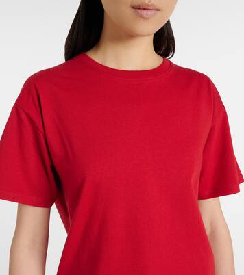 T-shirt Ash in cotone e seta | The Row