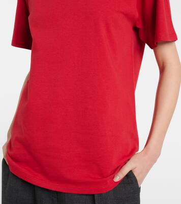 T-shirt Ash in cotone e seta | The Row