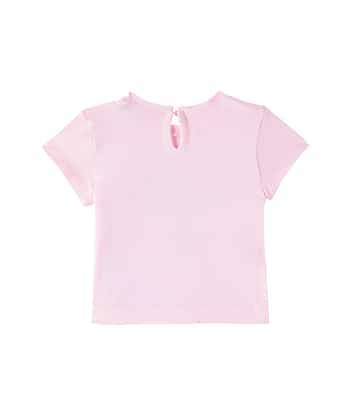Bébé – T-shirt en coton à fleurs | Monnalisa