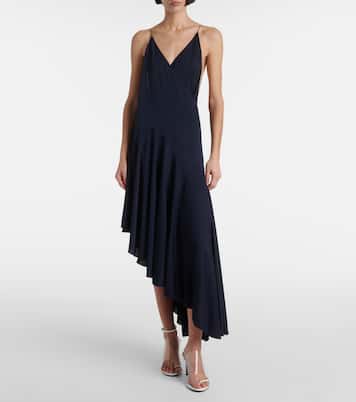 Abito sottoveste asimmetrico in jersey | Alaïa