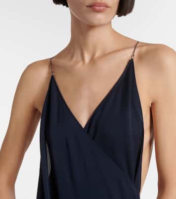 Abito sottoveste asimmetrico in jersey | Alaïa