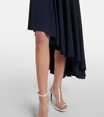 Abito sottoveste asimmetrico in jersey | Alaïa