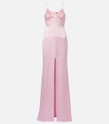 Sequined satin gown | David Koma