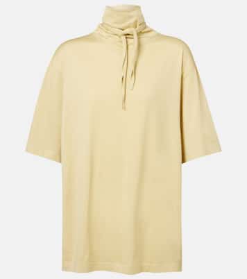 T-shirt Foulard en coton | Lemaire