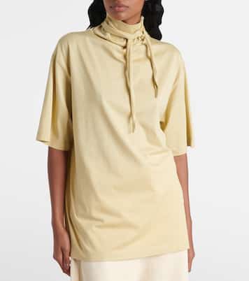 T-shirt Foulard en coton | Lemaire