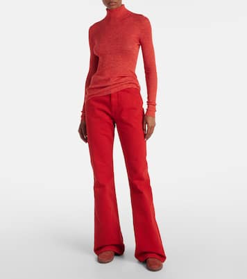 Aldona cashmere, silk, and hemp turtleneck | Gabriela Hearst