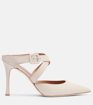 Mules Evelyn 90 de piel | Malone Souliers