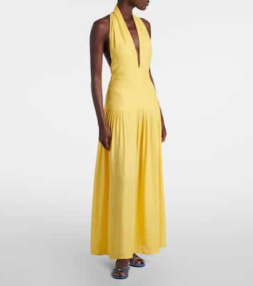 Maxikleid Tala aus Georgette | Proenza Schouler