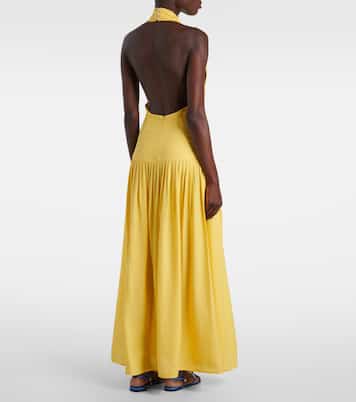 Maxikleid Tala aus Georgette | Proenza Schouler