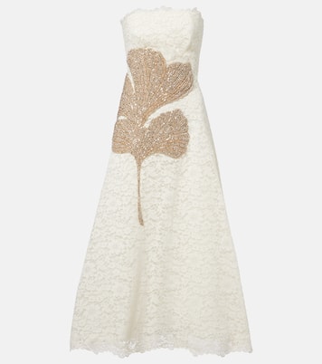 Hallis embellished lace cocktail dress | Costarellos