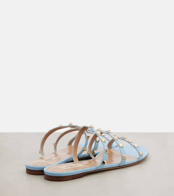 Sandalen Rockstud aus Leder | Valentino Garavani