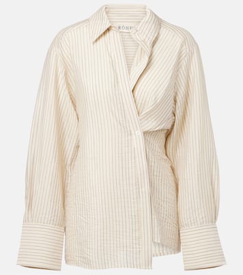 Camisa asimétrica a rayas | Róhe