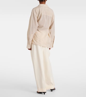 Camisa asimétrica a rayas | Róhe