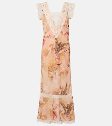 Robe midi Ascension en coton à fleurs  | Zimmermann