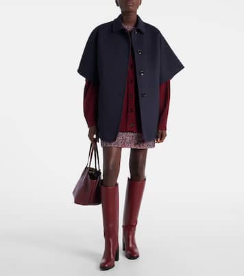 Botas altas de piel con Horsebit | Gucci