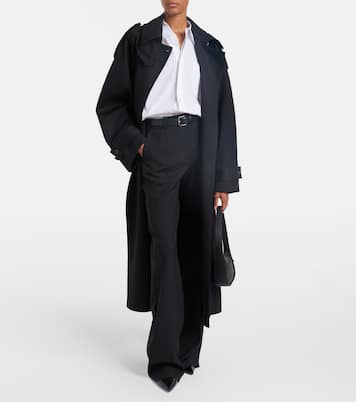 Oversized virgin wool coat | Róhe
