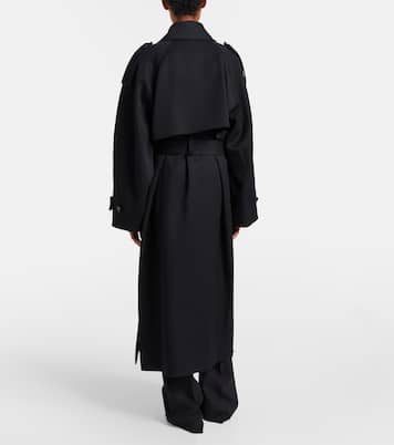 Oversized virgin wool coat | Róhe