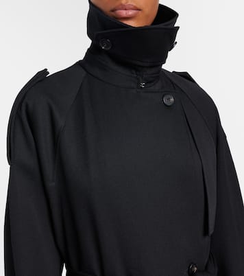 Oversized virgin wool coat | Róhe