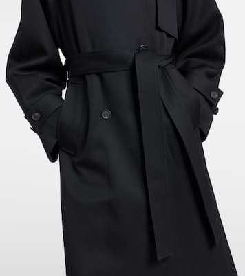 Oversized virgin wool coat | Róhe