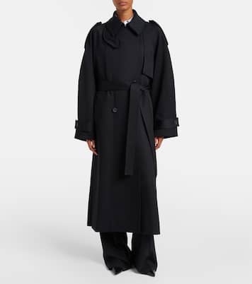 Oversized virgin wool coat | Róhe