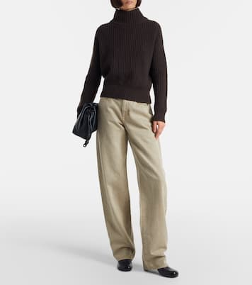 Tess high-rise wide-leg jeans | Slvrlake