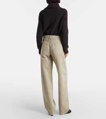 Tess high-rise wide-leg jeans | Slvrlake