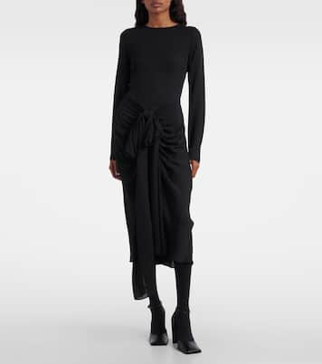 개더 미디 드레스 | Alaïa