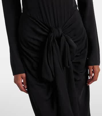개더 미디 드레스 | Alaïa