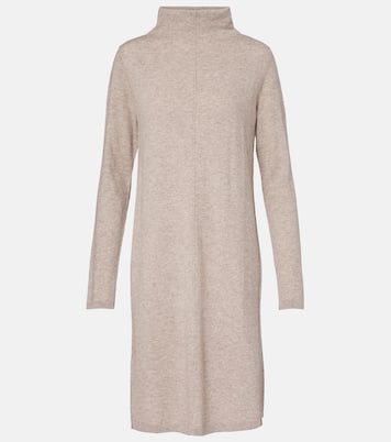 Knitted wool and cashmere midi dress | Jardin des Orangers