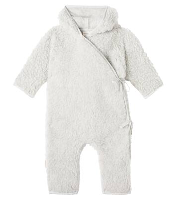 Bébé – Grenouillère en laine à capuche | Binibamba