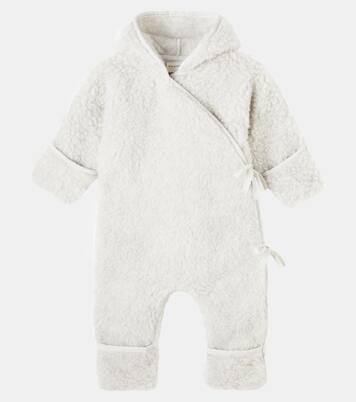 Bébé – Grenouillère en laine à capuche | Binibamba