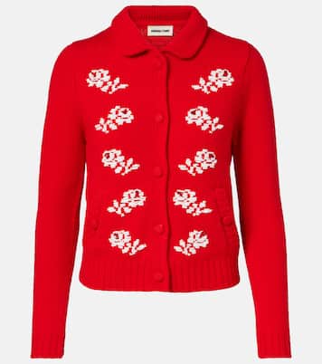 Verzierter Cardigan aus Wolle | Shushu/Tong