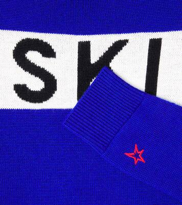 Intarsia wool turtleneck sweater | Perfect Moment Kids