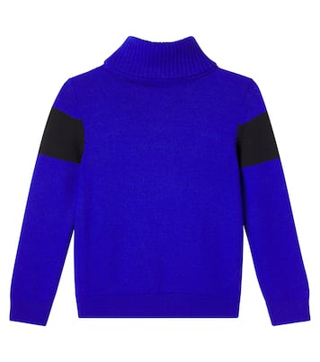 Intarsia wool turtleneck sweater | Perfect Moment Kids
