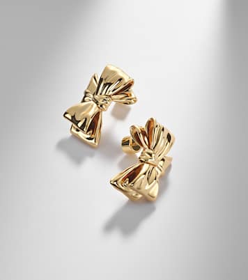 Bow Small gold-plated earrings | Jennifer Fisher