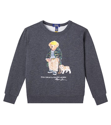Polo Bear cotton-blend jersey sweatshirt | Polo Ralph Lauren Kids