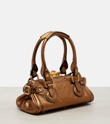 Paddington metallic leather shoulder bag | Chloé