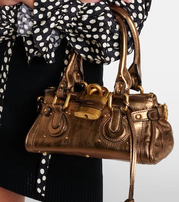 Paddington metallic leather shoulder bag | Chloé
