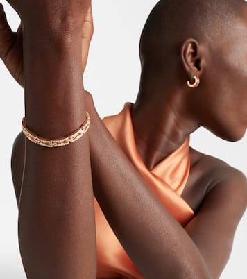 Armband B.zero1 aus 18kt Roségold mit Diamanten | Bvlgari
