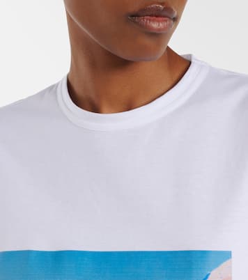T-shirt in jersey di cotone con stampa | Plan C