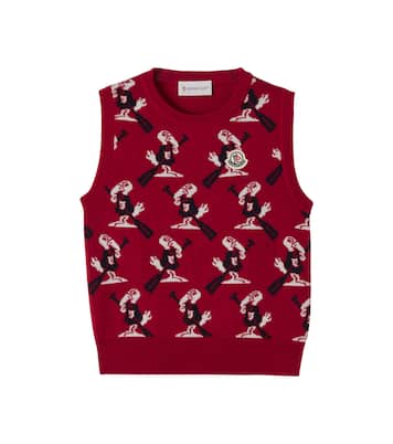 Virgin wool sweater vest | Moncler Enfant