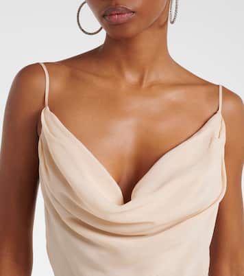 Georgette maxi dress | Blumarine