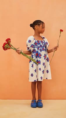 Floral cotton dress | Fábula