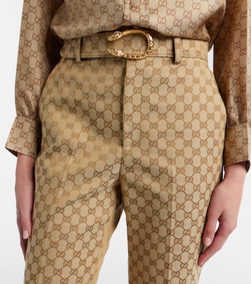 GG Canvas flared pants | Gucci
